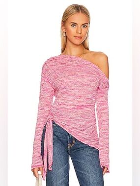 Free People One Shoulder Long Sleeve